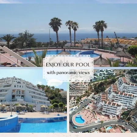 -'ღ'- Couples' Paradise. Insta-worthy Ocean Views. Apartmán Costa Adeje (Tenerife)