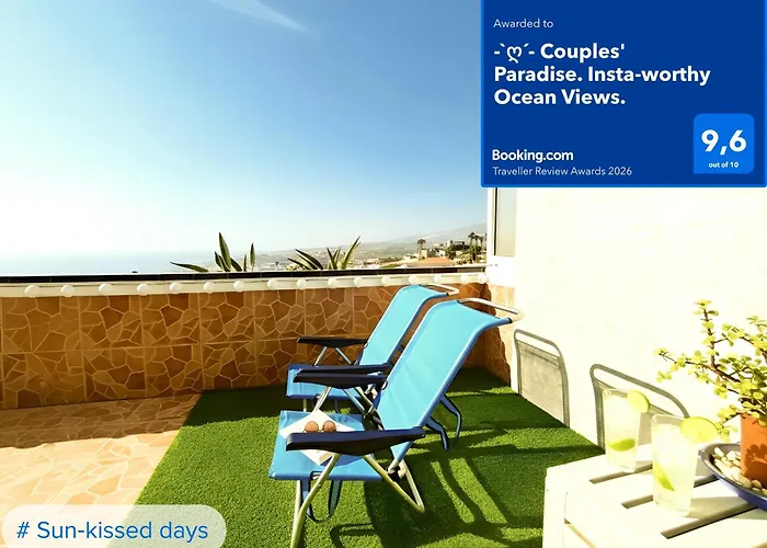 -'ღ'- Couples' Paradise. Insta-worthy Ocean Views. Appartement